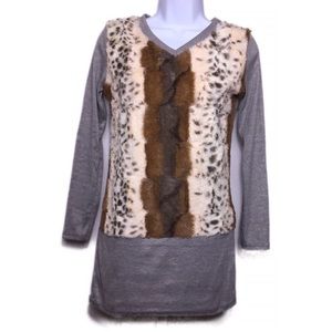 Infinity Fashion Faux Fur Top